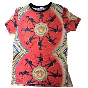 Versace Vibrant Red Medusa T-Shirt